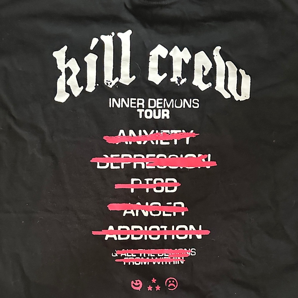 KILL CREW “INNER DEMONS” T-SHIRT - Picture 5 of 5
